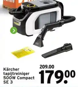 GAMMA Kärcher tapijtreiniger 500W Compact aanbieding