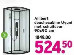 GAMMA Allibert douchecabine Uyuni met schuifdeur aanbieding
