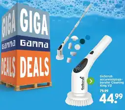 GAMMA GoScrub accureinigings- borstel Cleaning aanbieding