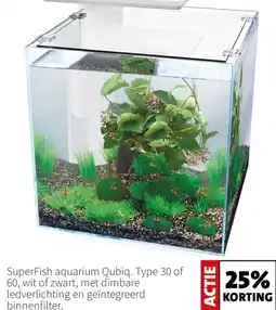 Intratuin SuperFish aquarium Qubiq aanbieding
