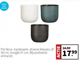 Intratuin Pot Nora. Aardewerk aanbieding