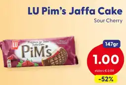 Die Grenze LU Pim's Jaffa Cake aanbieding