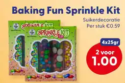 Die Grenze Baking Fun Sprinkle Kit aanbieding