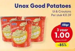Die Grenze Unox Good Potatoes aanbieding