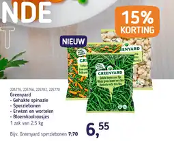 Van Hoeckel Greenyard aanbieding