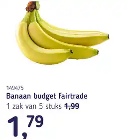 Van Hoeckel Banaan budget fairtrade aanbieding