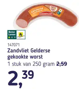 Van Hoeckel Zandvliet Gelderse gekookte worst aanbieding
