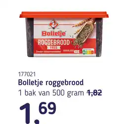 Van Hoeckel Bolletje roggebrood aanbieding