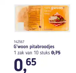 Van Hoeckel G'woon pitabroodjes aanbieding