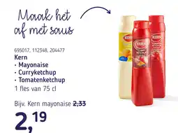 Van Hoeckel Kern Mayonaise, Curryketchup, Tomatenketchup aanbieding