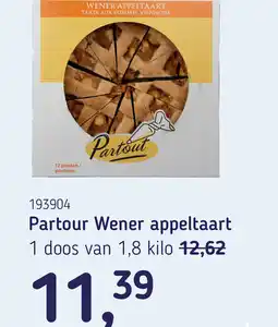 Van Hoeckel Partour Wener appeltaart aanbieding