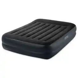 ANWB Intex Luchtbed 2P 152x203 + Pomp Blauw aanbieding