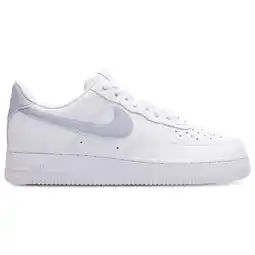 Foot Locker Nike Air Force Sneakers Heren - Blauw - Maat 42 - Leer aanbieding