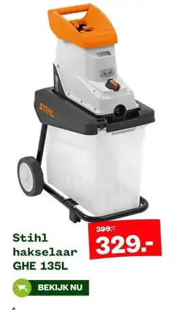 Welkoop Stihl hakselaar aanbieding