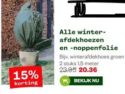 Welkoop Alle winter- afdekhoezen en -noppenfolie aanbieding
