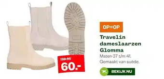 Welkoop Travelin dameslaarzen Glomma aanbieding