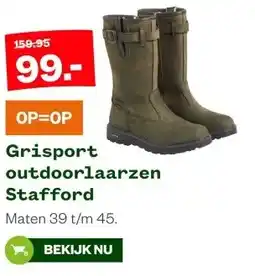 Welkoop Grisport outdoorlaarzen Stafford aanbieding