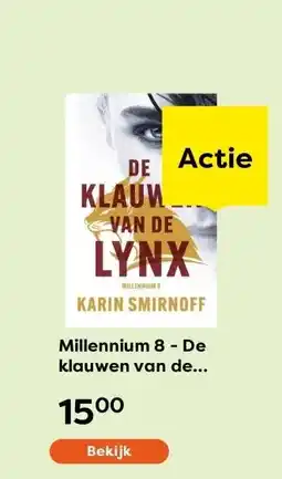 The Read Shop Millennium 8 - De klauwen van de lynx aanbieding