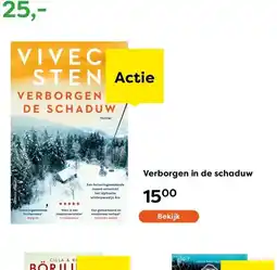 The Read Shop Verborgen in de schaduw aanbieding