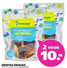 Ranzijn DENTALSNACKS RANZIJN aanbieding