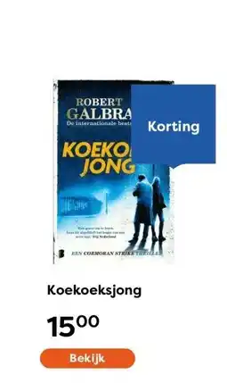 The Read Shop Koekoeksjong aanbieding