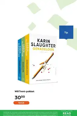 The Read Shop Will Trent-pakket aanbieding