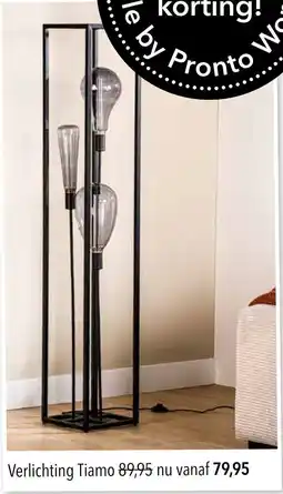 Pronto wonen Verlichting Tiamo aanbieding