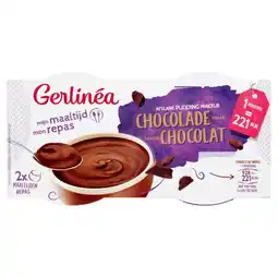 Plein.nl Gerlinea Pudding Chocolade 2 Pack 2 aanbieding