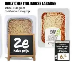 MCD Supermarkt DAILY CHEF ITALIAANSE LASAGNE aanbieding