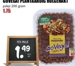 MCD Supermarkt GOVEGA! PLANTAARDIG RULGEHAKT aanbieding