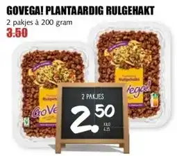 MCD Supermarkt GOVEGA! PLANTAARDIG RULGEHAKT aanbieding