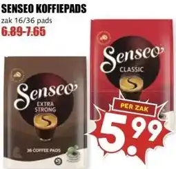 MCD Supermarkt SENSEO KOFFIEPADS aanbieding