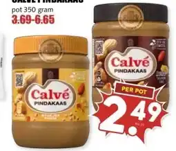 MCD Supermarkt CALVÉ PINDAKAAS aanbieding