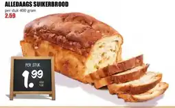 MCD Supermarkt ALLEDAAGS SUIKERBROOD aanbieding