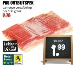 MCD Supermarkt PAS ONTBIJTSPEK aanbieding