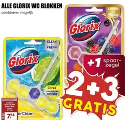 MCD Supermarkt ALLE GLORIX WC BLOKKEN aanbieding