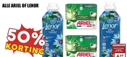 MCD Supermarkt ALLE ARIEL OF LENOR aanbieding