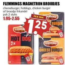 MCD Supermarkt FLEMMINGS MAGNETRON BROODJES aanbieding