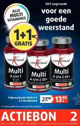 Lucovitaal ALLE MULTI VITAMINES aanbieding