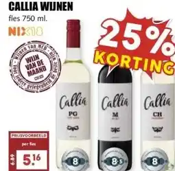 MCD Supermarkt CALLIA WIJNEN aanbieding