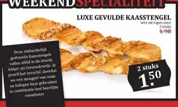 MCD Supermarkt LUXE GEVULDE KAASSTENGEL aanbieding