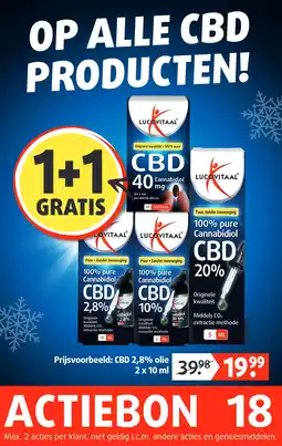Lucovitaal ALLE CBD PRODUCTEN! aanbieding