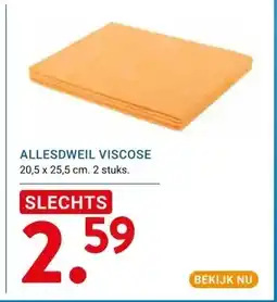 Kluswijs ALLESDWEIL VISCOSE aanbieding