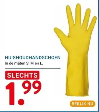 Kluswijs HUISHOUDHANDSCHOEN aanbieding