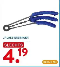 Kluswijs JALOEZIEREINIGER aanbieding