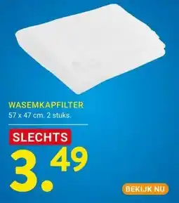 Kluswijs WASEMKAPFILTER aanbieding