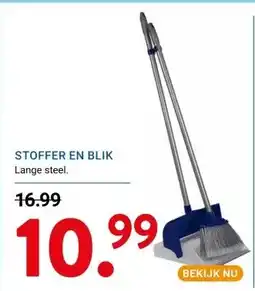 Kluswijs STOFFER EN BLIK aanbieding
