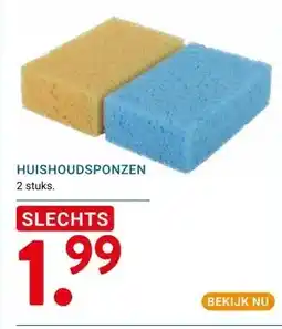 Kluswijs HUISHOUDSPONZEN aanbieding