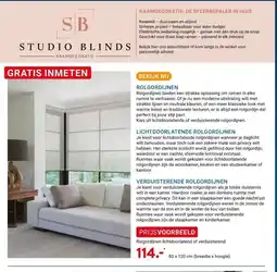 Kluswijs ROLGORDIJNEN aanbieding