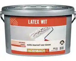 Hornbach HORNBACH Latex wit 10 l aanbieding